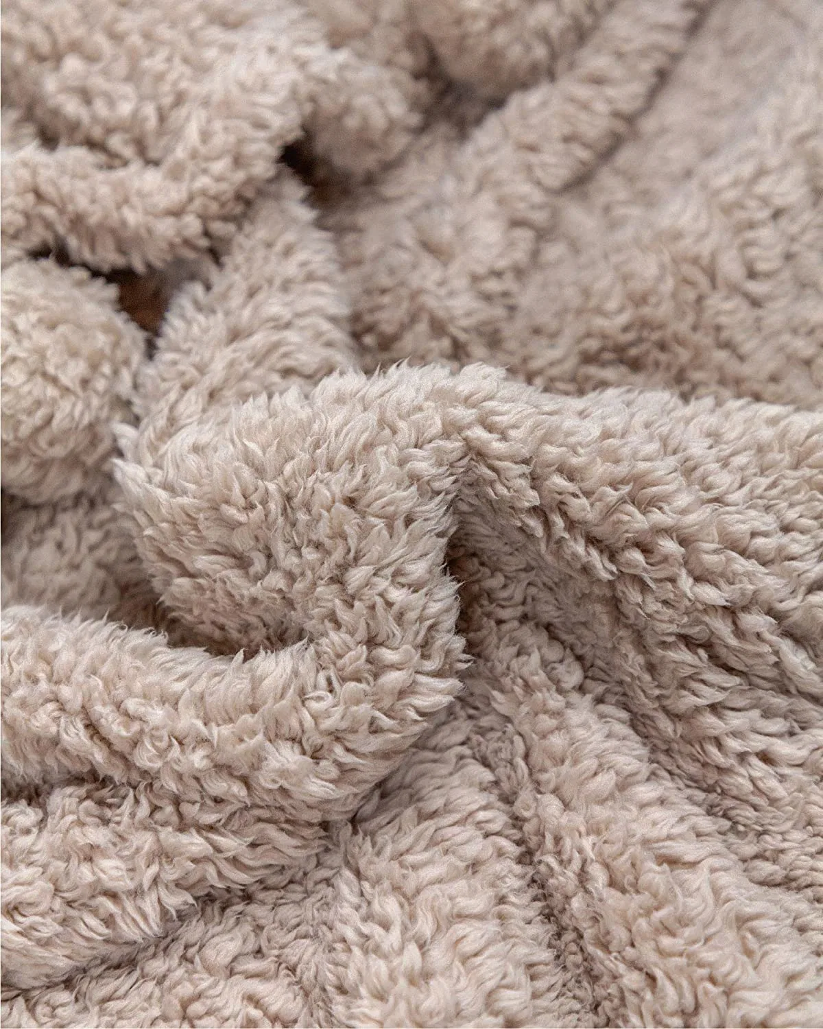 Teddy Bear Pompom Blanket