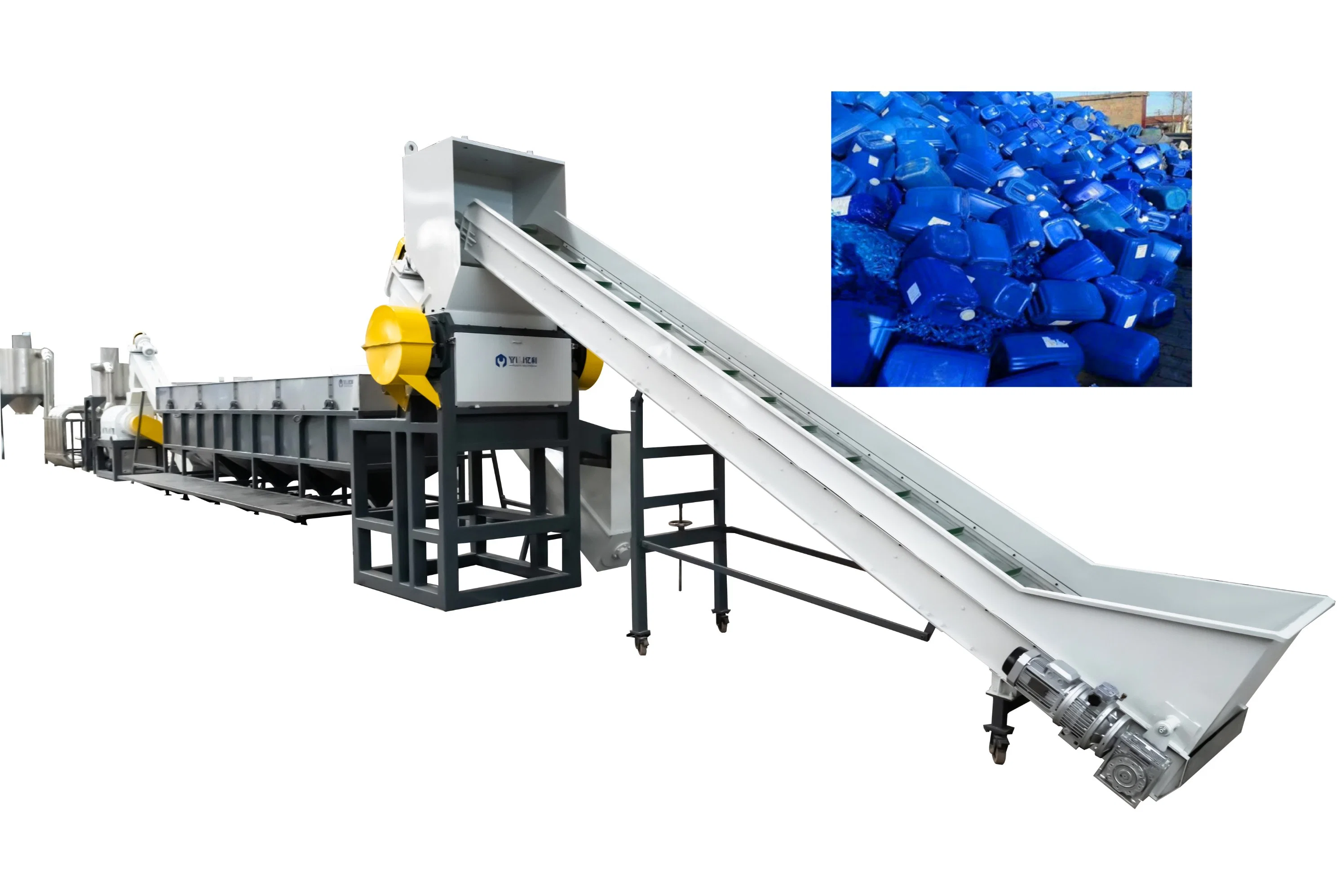 Plastic Dirty Waste Washing Recycling Film Machine