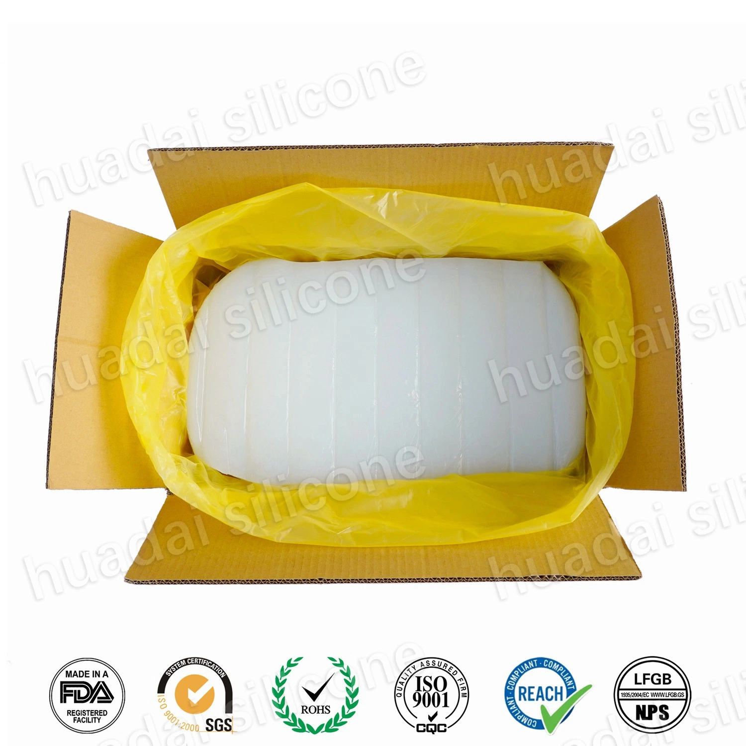 Long Time Stable Fire Flame Silicone Rubber Retardant Htv Fumed Silicone Rubber Material