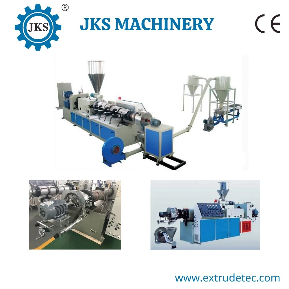 Plastic PP PVC HDPE LDPE Po Waste Crushing Washing Drying Pelletizing Line Easy Operation Low Costs