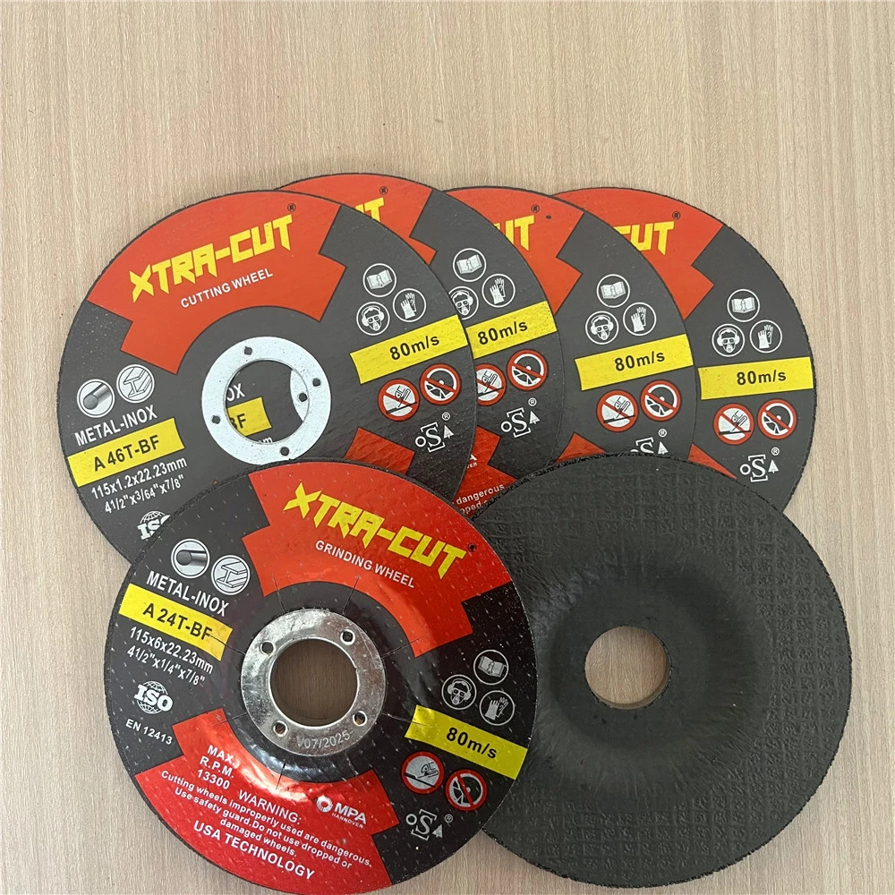 Flexible Grinding Wheel Cut off Diamond Tool Roller Wheel Cutting Disc 115mm