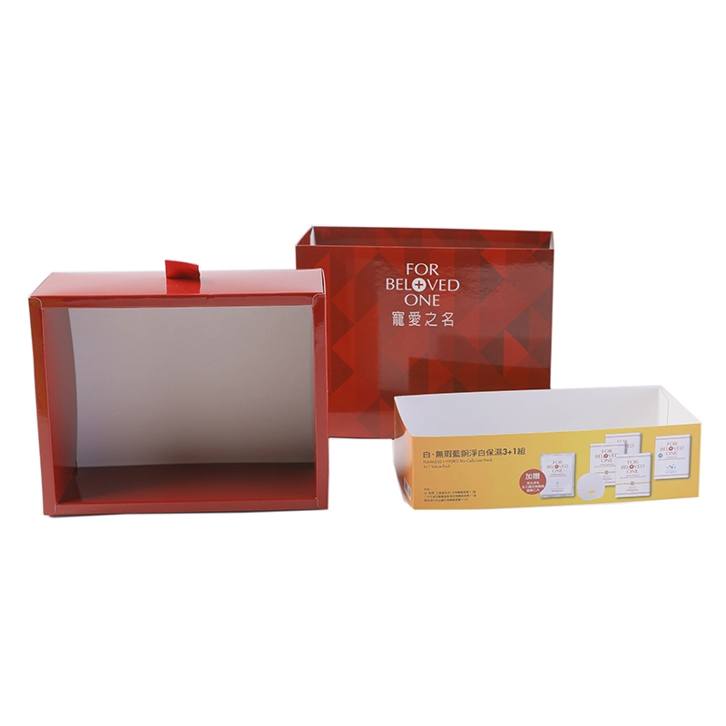 Customized Factory Logo Printing Boutique Gift Box Crinckle Paper Handle