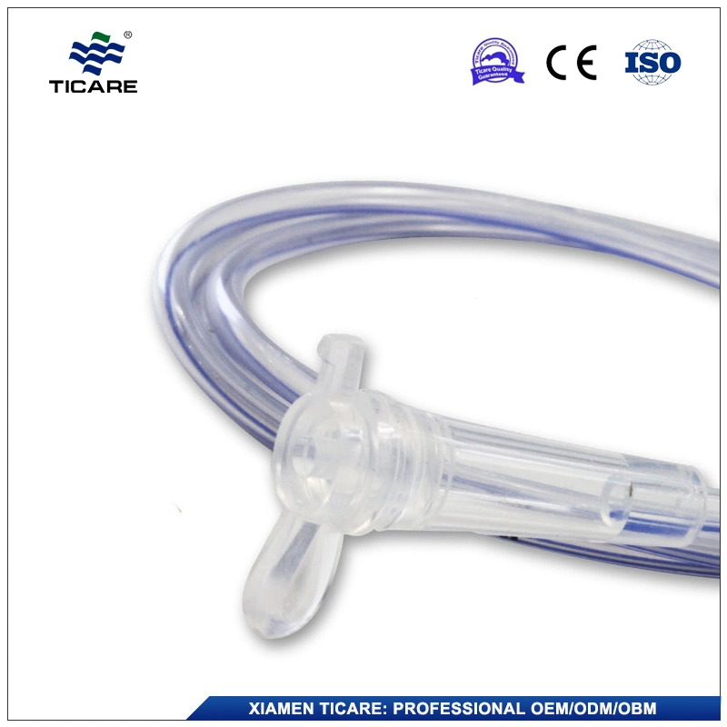 Hospital 6fr-20fr Silicone Gastrostomy Ryles Tube with or Without Detectable X-ray