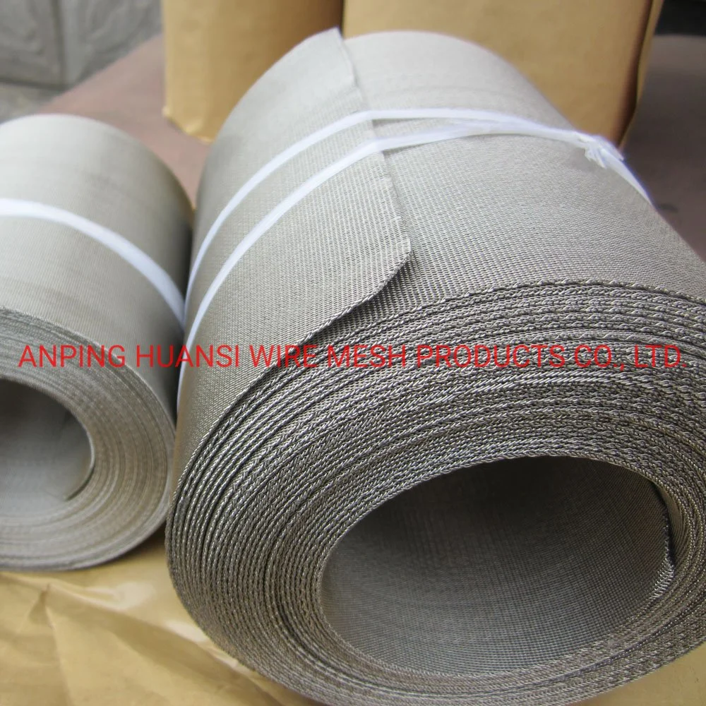 Reverse Dutch Weave Stainless Steel Plastic Filter Wire Mesh