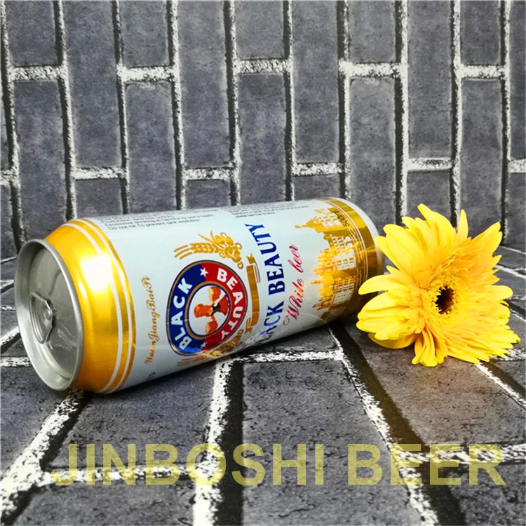 Jinboshi Fábrica de Cerveza 330ml 500 ml de cerveza enlatada Wihe Precio competitivo