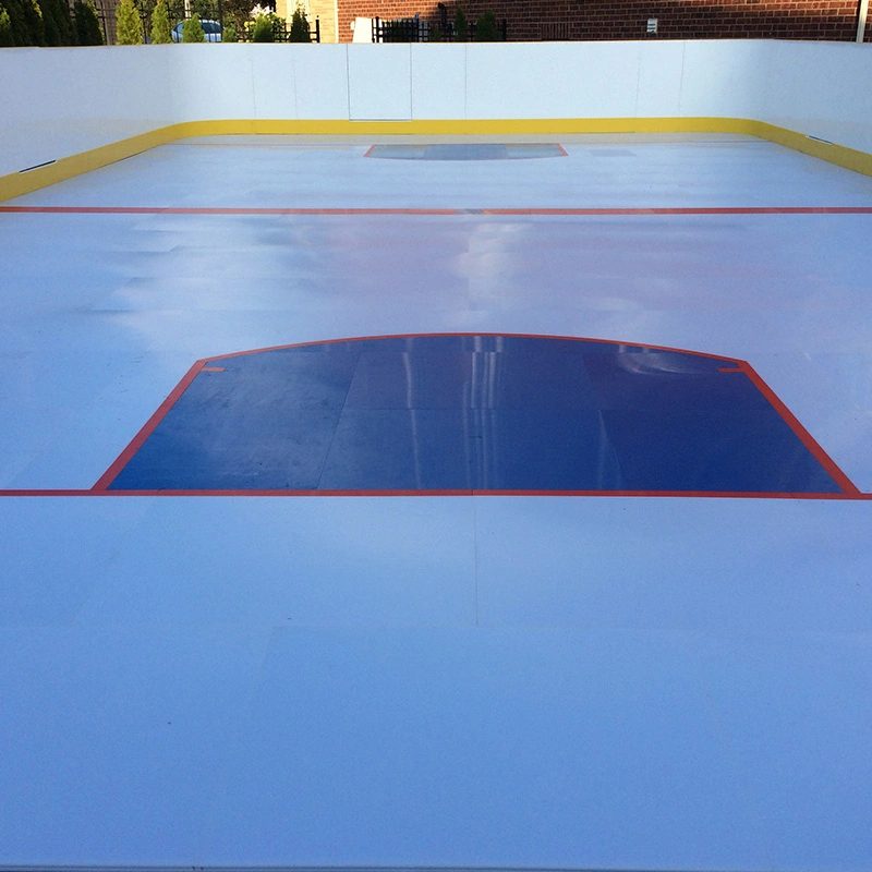 Mobile Artificial Cheap Backyard Synthetic 1000X2000 Ice Hockey Rink Sheets Railing