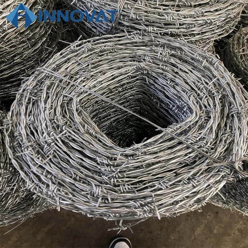 Electro Galvanized Barbed Wire/Reverse Twist High Tensile Barbed Wire/Barbed Wire Barbed Iron Wire/Hot-Dipped Galvanized Steel Barbed Wire