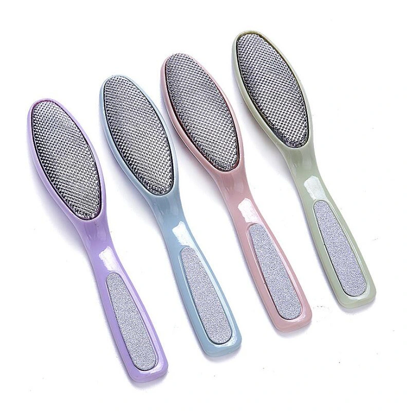 Plastic Handle Foot File Exfoliating Scrub Rub Board Dead Skin Removal Wbb12244