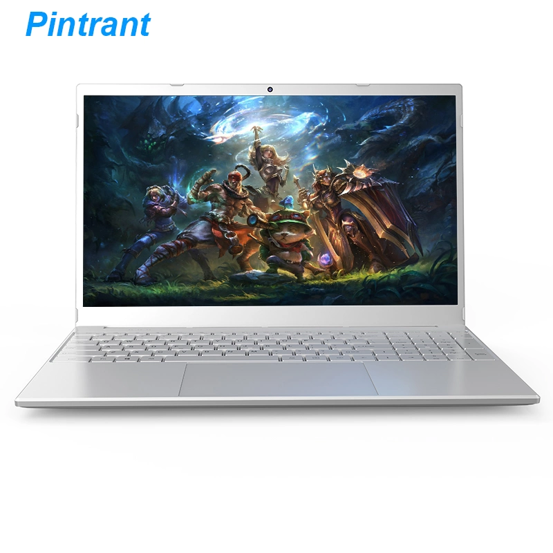 Intel I7 Laptop Computer Portable Notebook RAM 16GB 1tb SSD Fingerprint 15.6 Inch Office PC Silver