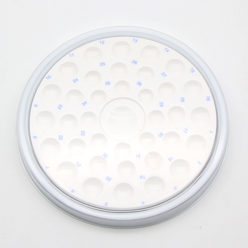 Dental Lab Microporous Porcelain Ceramic Mixing Watering Plate Wet Tray