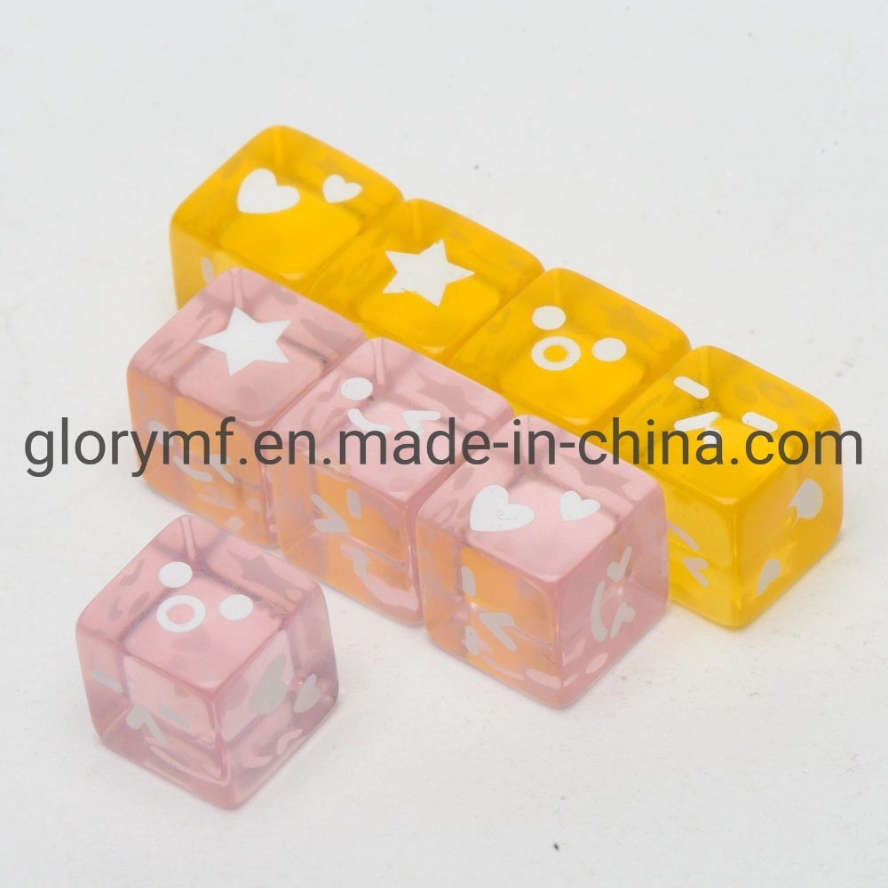 10mm Cube Transparent Cube for Game Parts