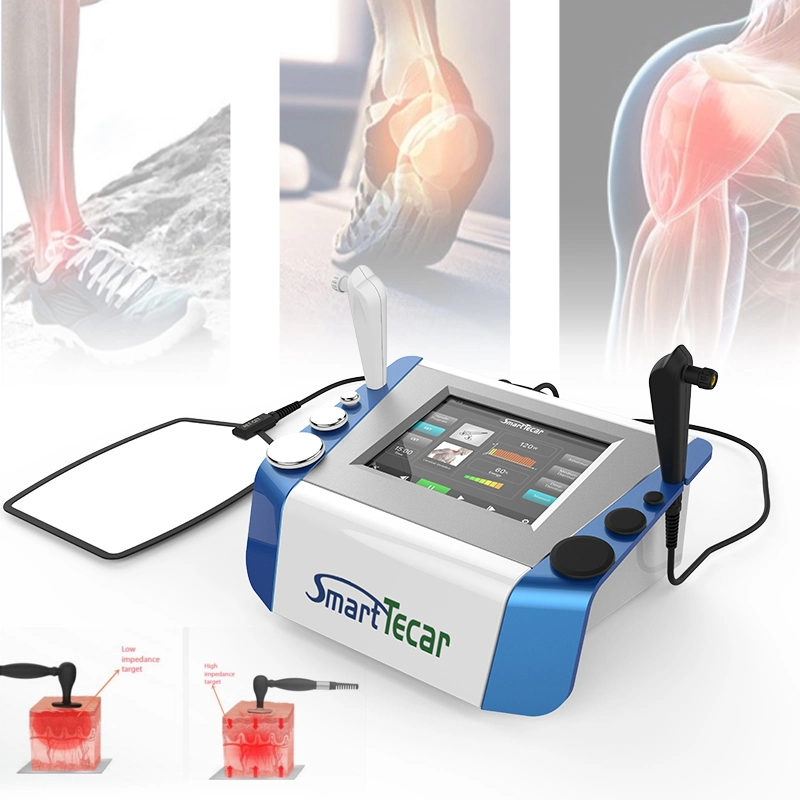 448kHz Smart Tecar PRO Therapy Physiotherapy RF Pain Relief Tecar Wave Diathermy Physical Therapy Equipment