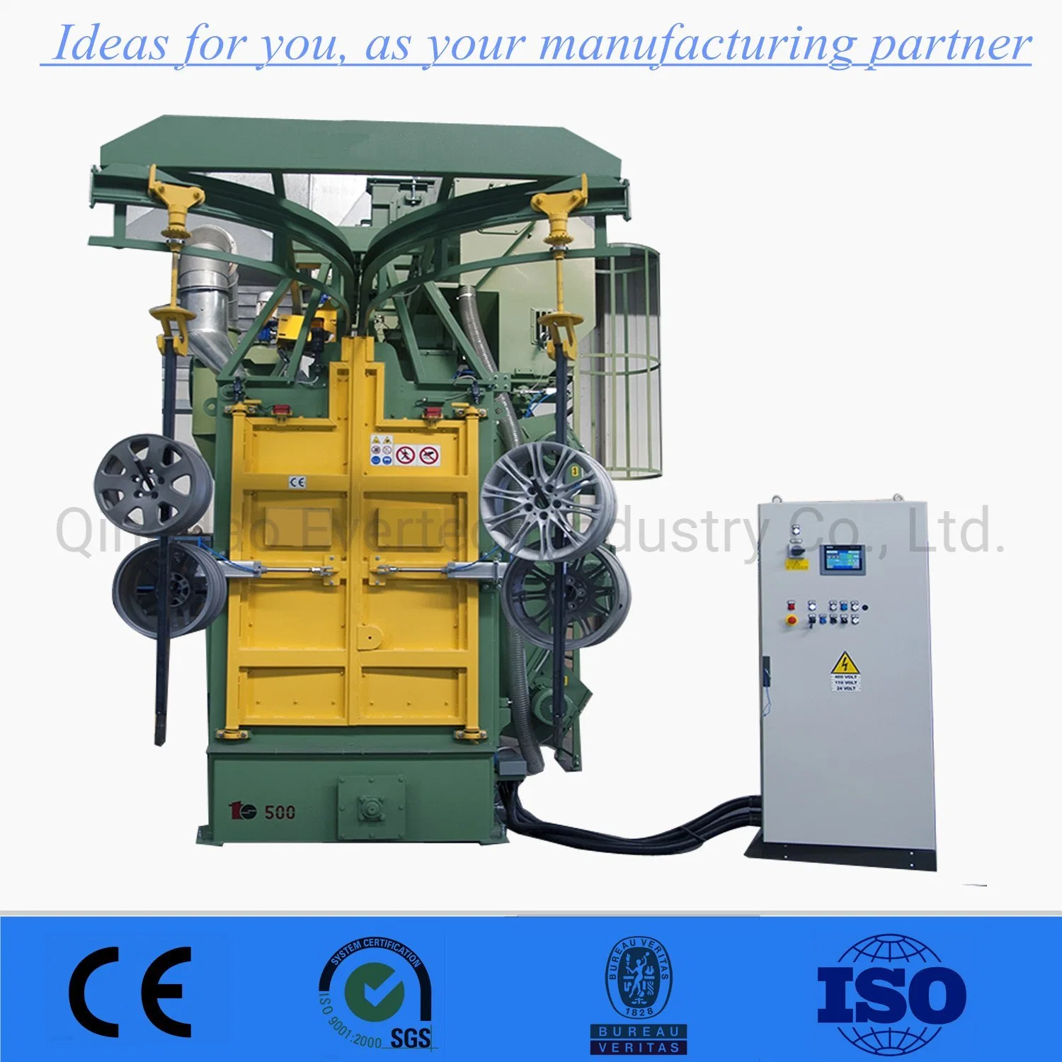 CE Approved Hook Hanger Type Shot Blasting Machinery