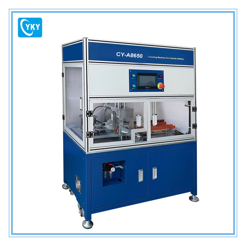 Auto Grooving Machine of Cylindrical Battery Casings Making Machine Cy-A8650