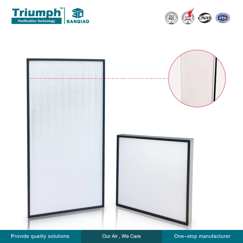 Air Filter Manufacturer 99.99% 0.3 Micron HEPA Filter Laminar Flow Hood HEPA Filter H14