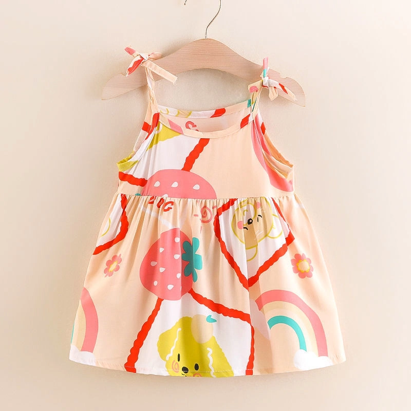 Cotton Silk Skirt Children's Summer Dress Princess Suspender Skirt Children's Clothing