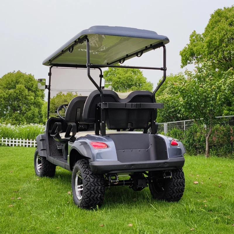 4 Seater 72 Volt Lithium Battery Small Electric Vehicle off Road Golf Cart Car