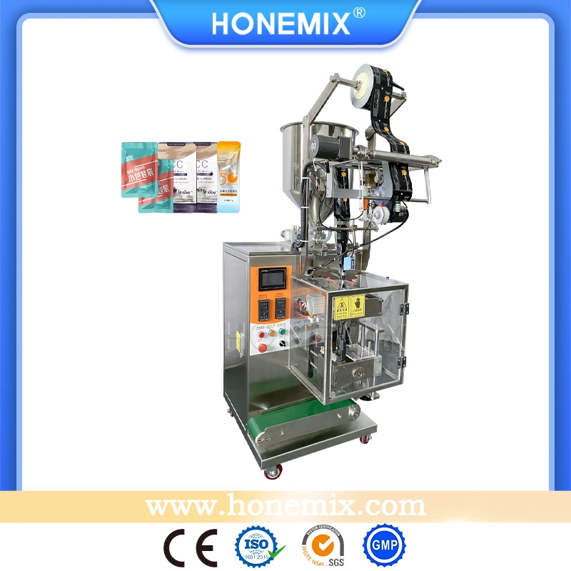 Hone OEM Factory Supply Liquid Sachet Filler Packaging Machine Equipment Butter Jam Liquid Sachet Filling Sealing Machine