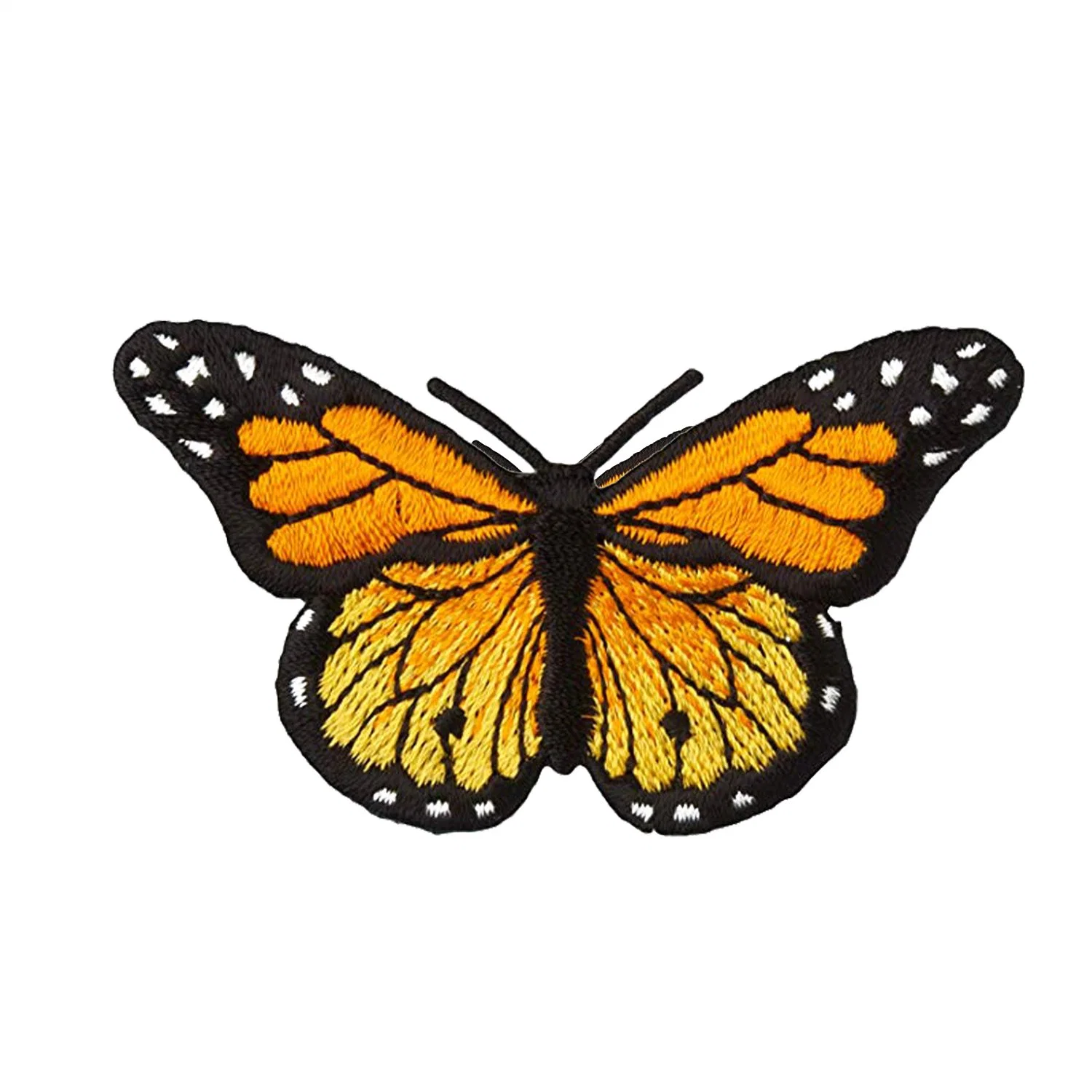Patch de borboletas coloridas em ferro/costurar sobre patch Patch emblema bordado Applique