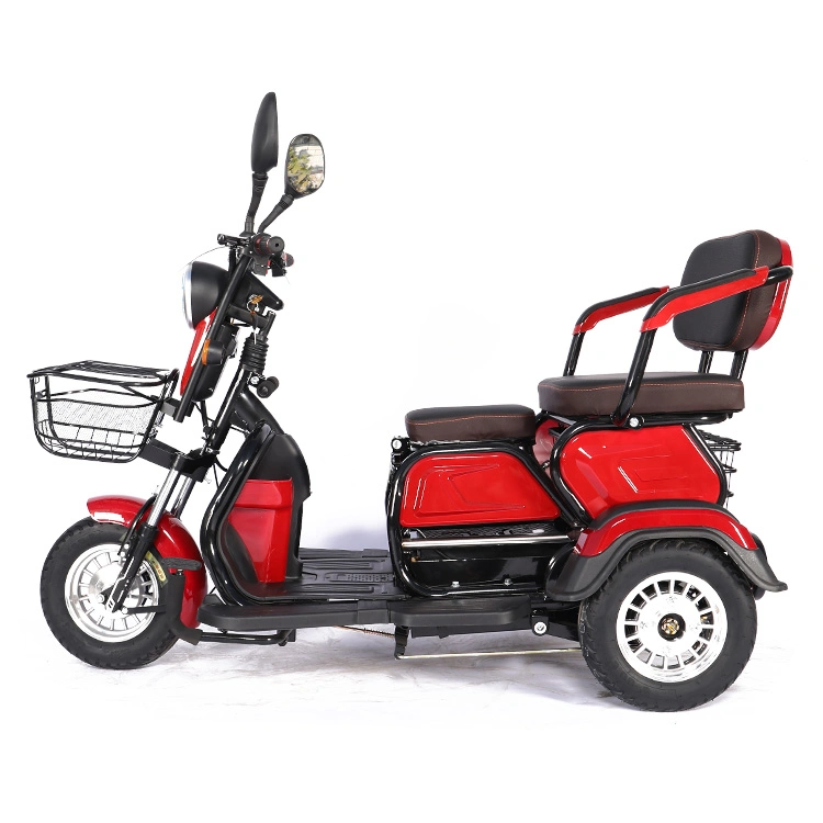 50km Max Range Low Speed Electric Tricycle Electric 3 Wheelers