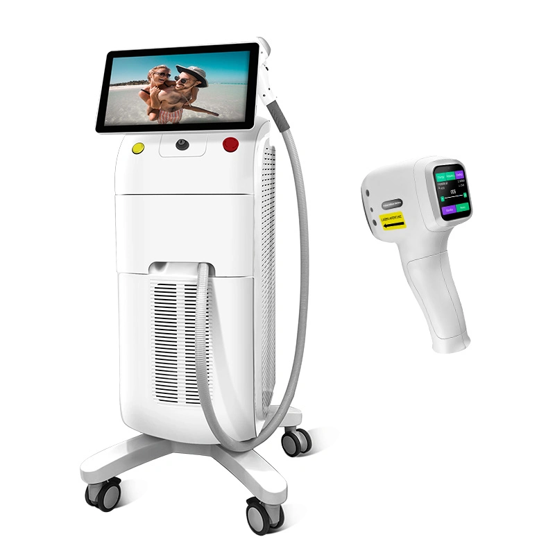 Diode Laser Hair Removal Machine 755 808 1064nm Beauty Instrument Painless