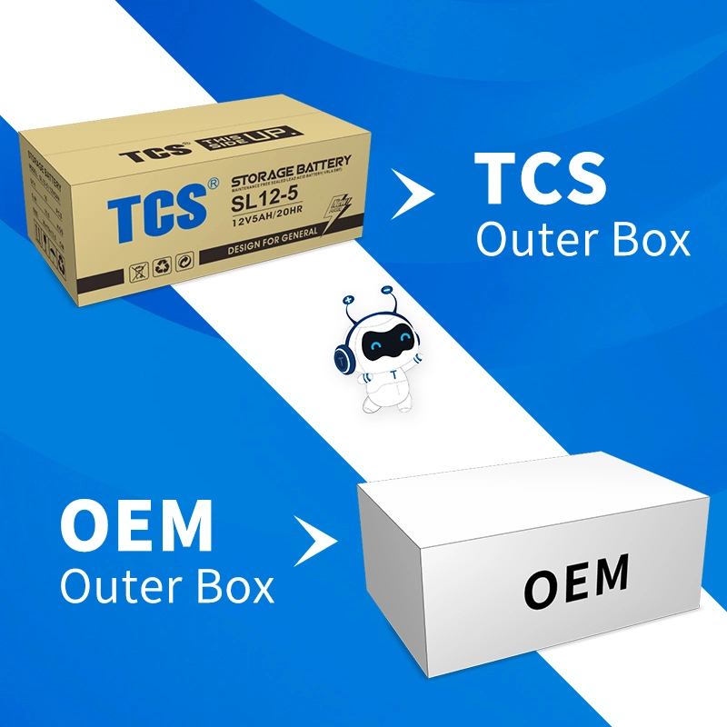 TCS 12 V 2.5Ah Solar Energy Storage For Electrical Power Systems Sl12-2.5