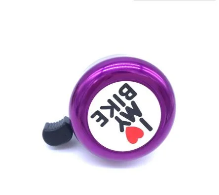 Hot Selling Bicycle Horn Alloy Bike Bell Heart Shaped Loud Bell