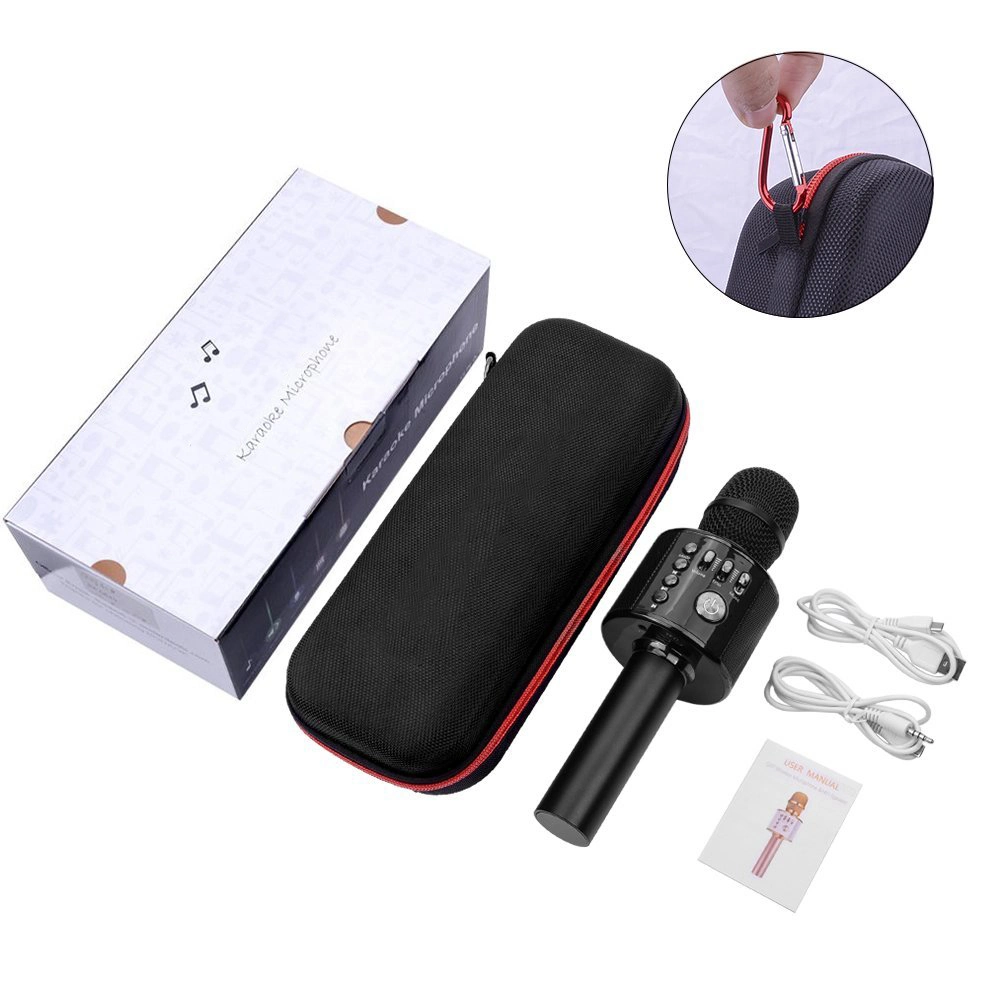 Portable Microphone and Speaker for Muisc Playing and Singing