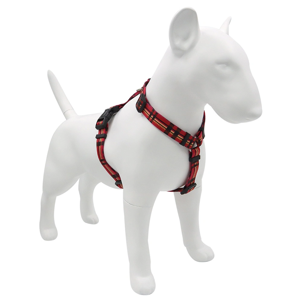 Factory Direct Custom Pet Print Harness Polyester Dog Strap Can Be Customized Logo OEM Pet Products.