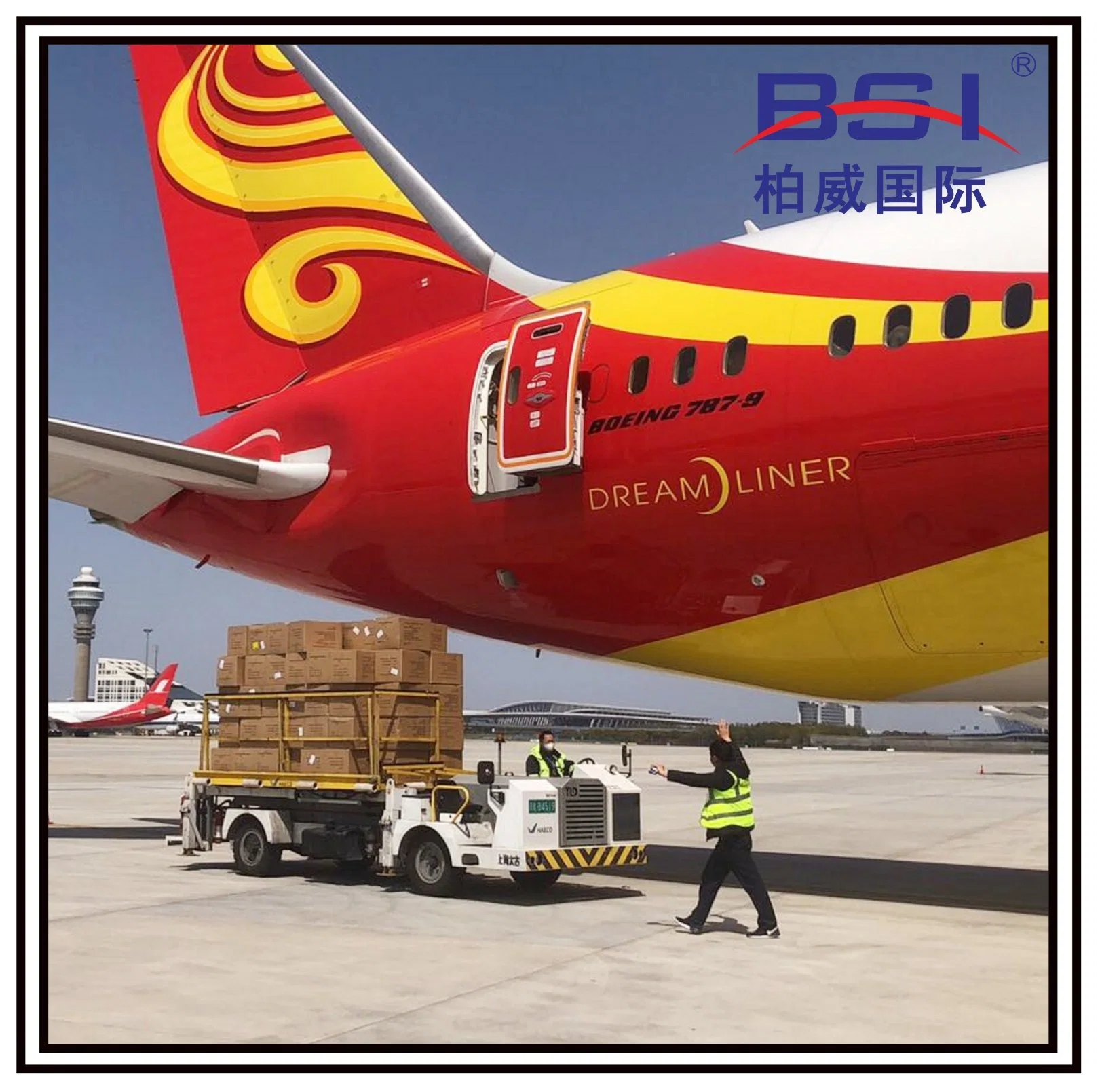 International Air Freight Service Door to Door Free Delivery From China to The United Kingdom