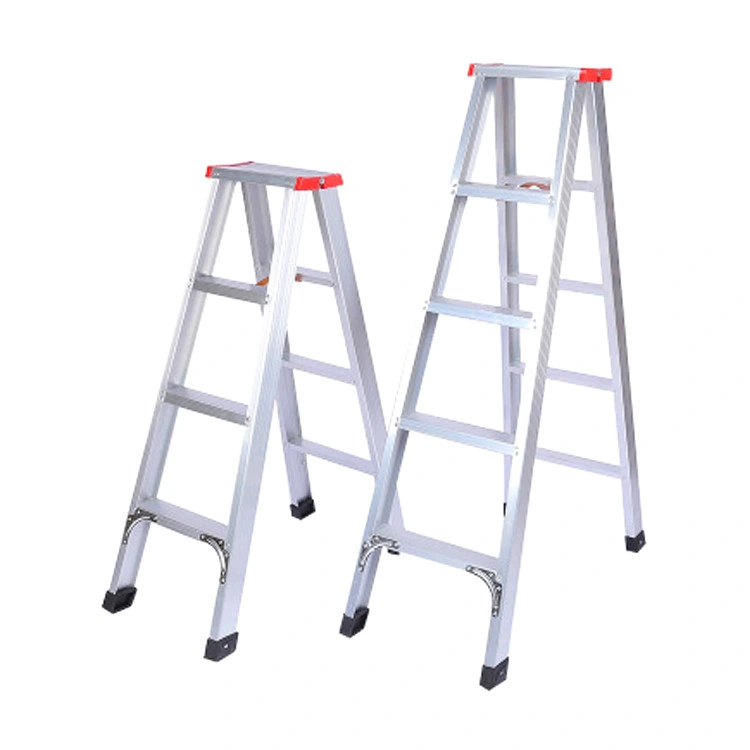 Factory Price Double Side Aluminium Herringbone Ladder