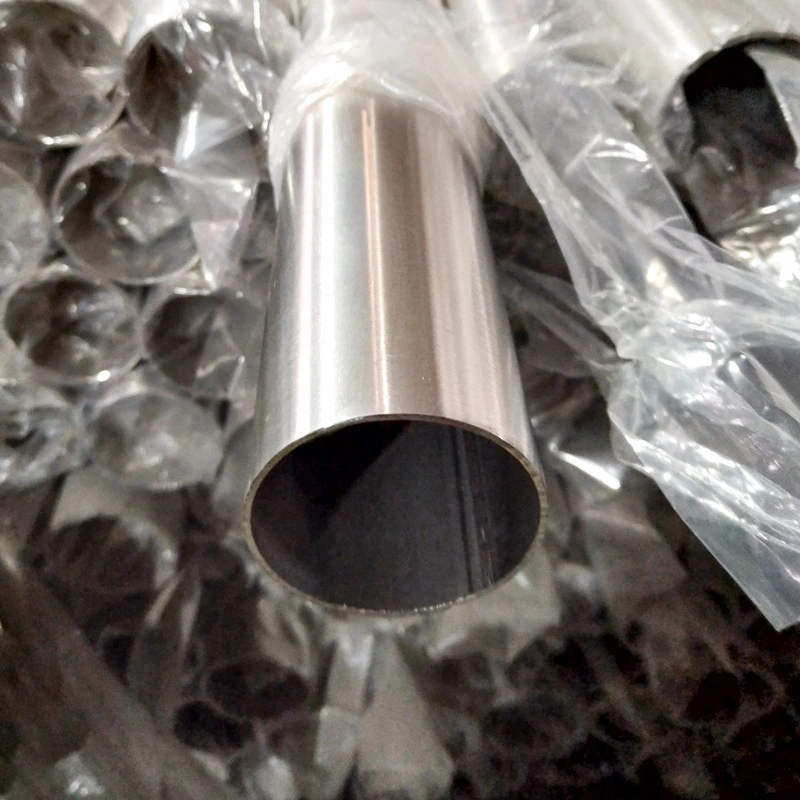 Factory Supply Tube Mirror Surface 304 316L 310S 309S 800 825 840 Stainless Steel Welded Pipe Tube Per Meter