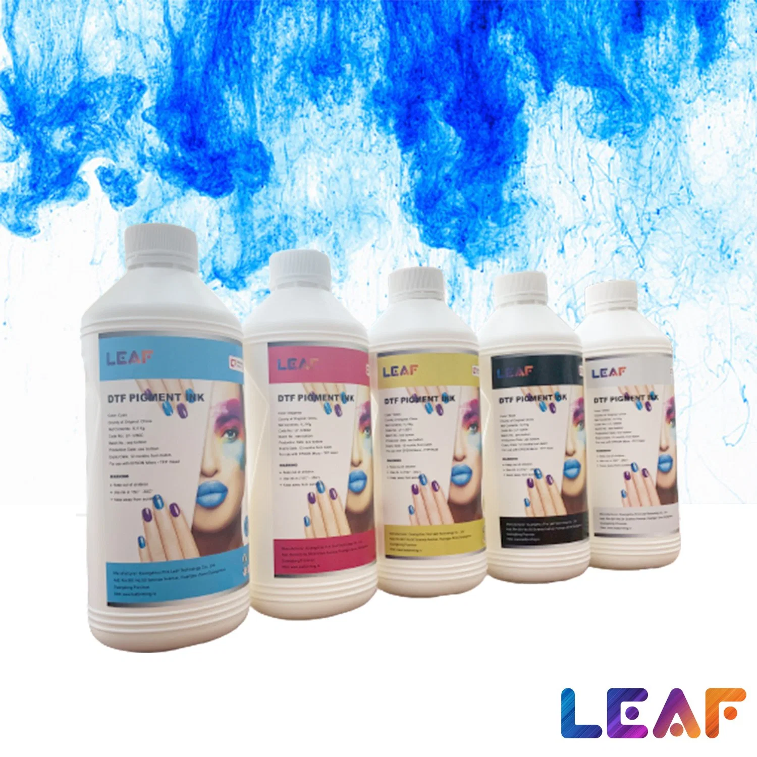 Leaf Stable Quality DTF Ink For DTF Printer,Bright Color Ink