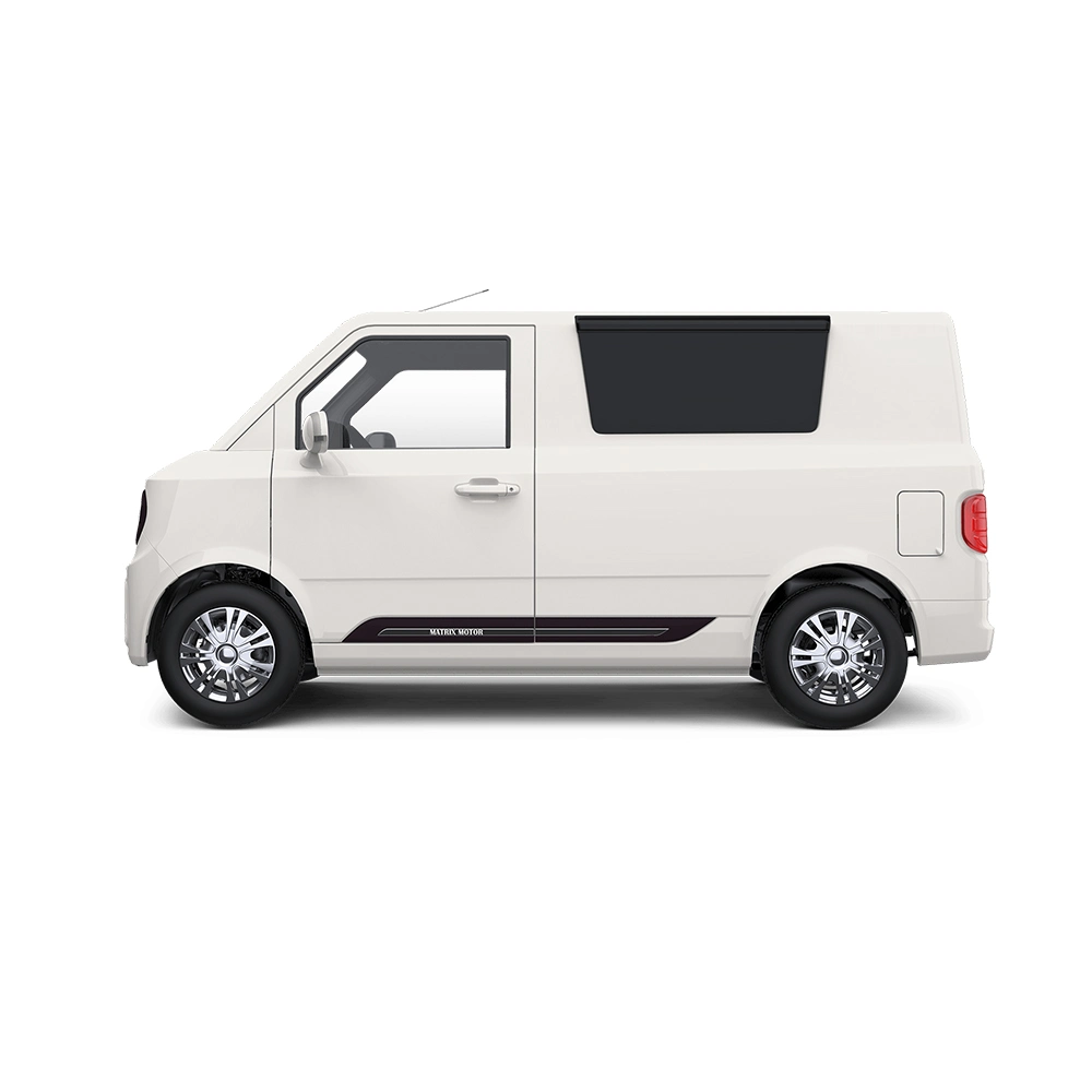 Micro-Business Transport Four-Wheeled Two-Seater Left Hand Drive LED Light Electric Van Vehicle Delivery Cargo Cars