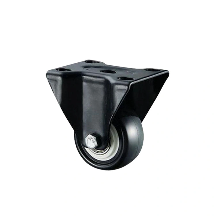 Sk6-D5073p Black Without Brake Caster Wheels for Heavy Equipments