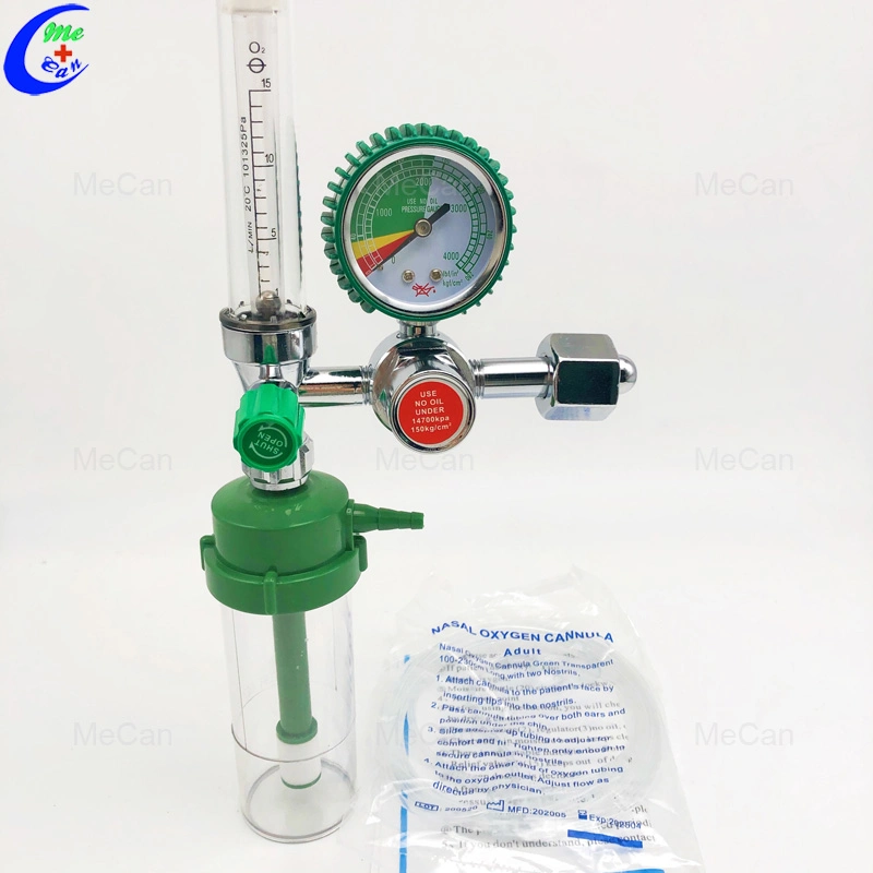 Medical Gas Pressure Regulators Gas Regulator with Flowmeter