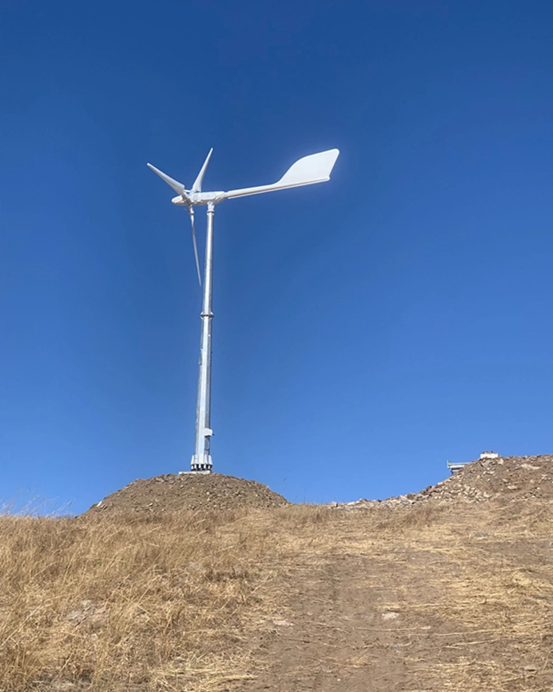 Wind Power Tunnel Turbine with Tilt-up Tower