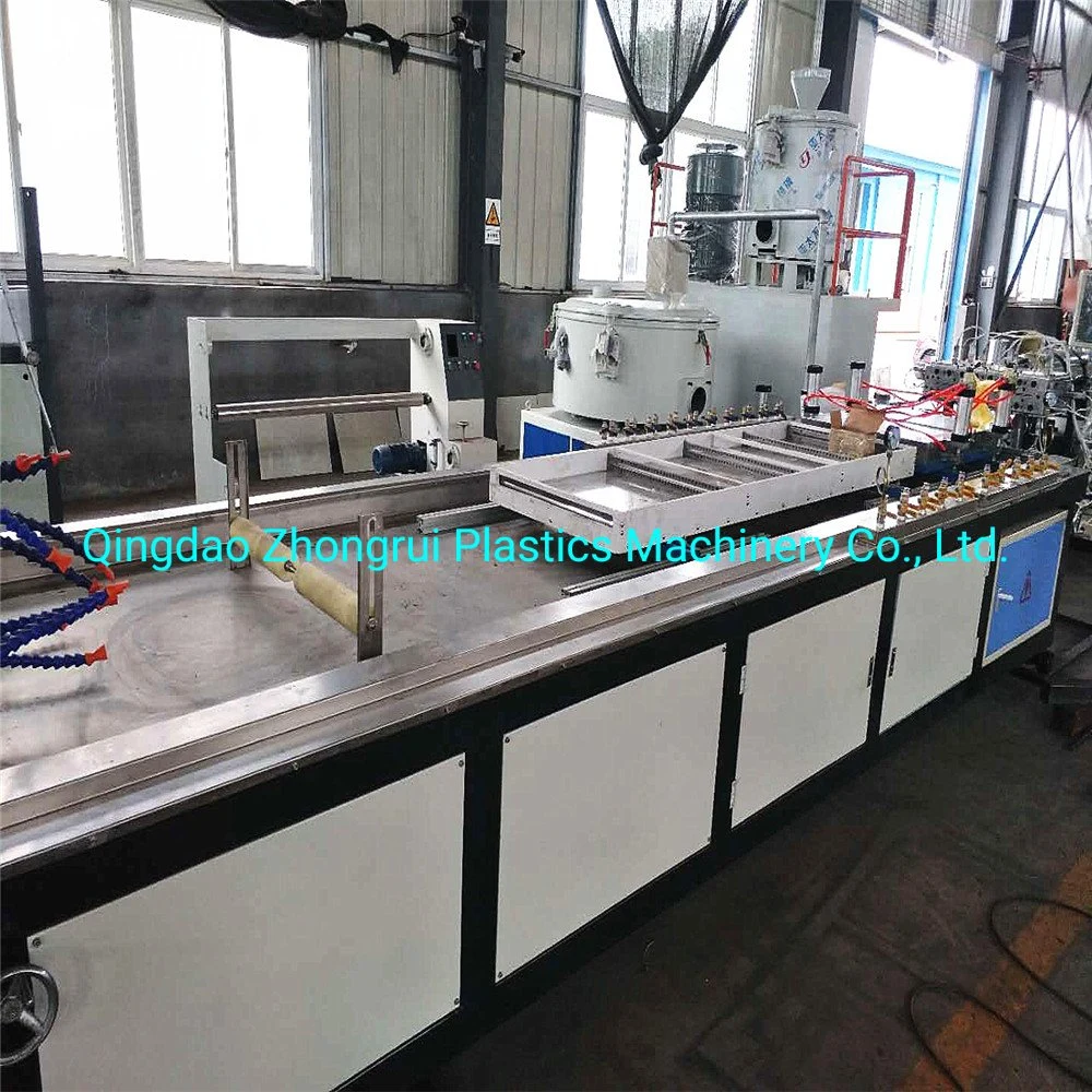 PVC Bamboo and Wood Fiber Integrated Quick-Assembly Wallboard Production Line