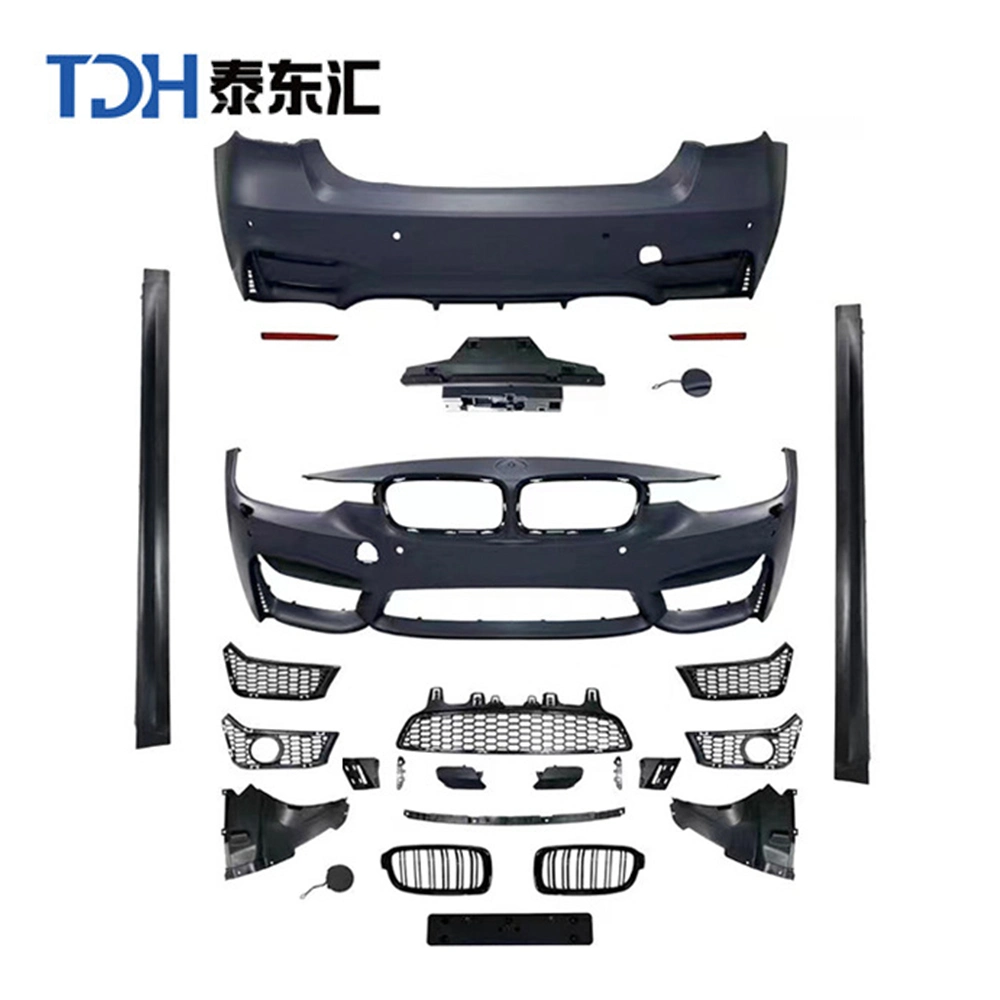 Car Body Kits Auto Spare Parts PP Bumpers Complete for BMW 3 Series F30 F35 Upgrade to M3