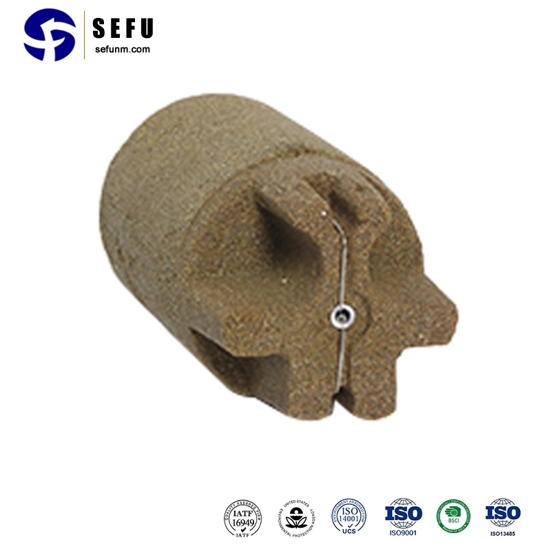 Refractory Thermal Analysis Carbon Cup in Iron Casting Foundry Industry