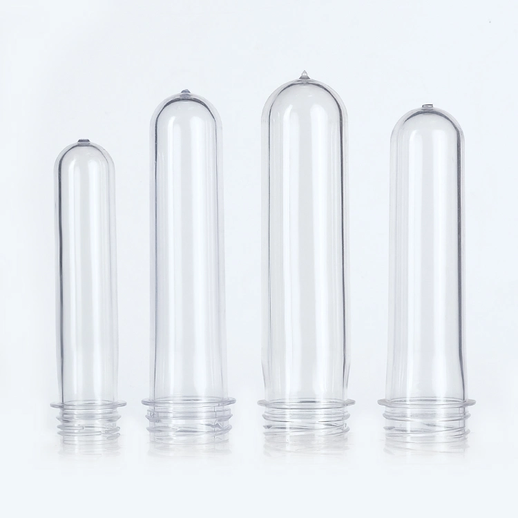 Wholesale/Supplier 28mm 30mm 38mm Pco Neck Soda Water Pet Preforms for Water Bottles