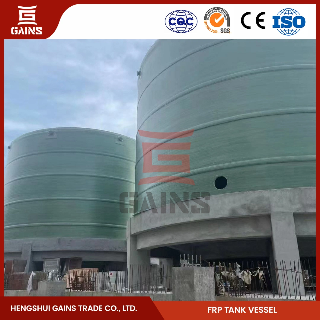 Gains FRP Winding Chemical Storage Tank Wholesaler China FRP Winding Product