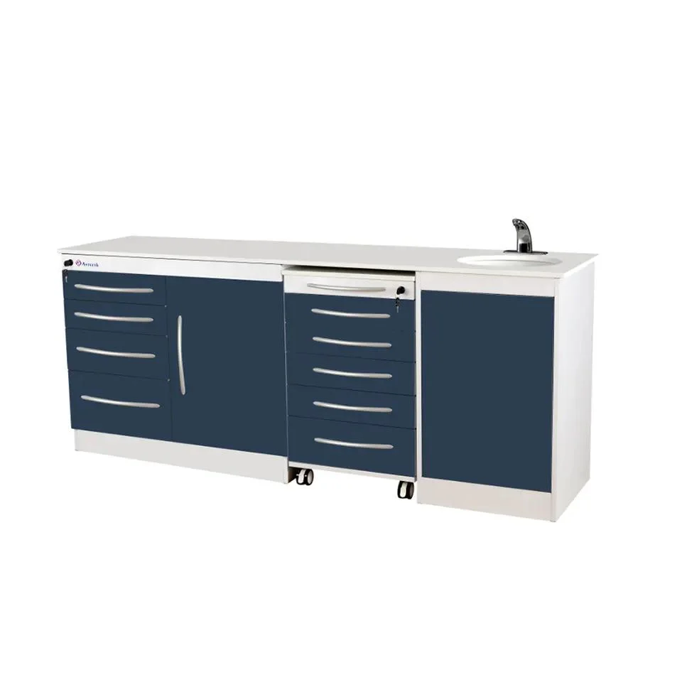 Stainless Steel Medical Cabinet Commercial with Sink