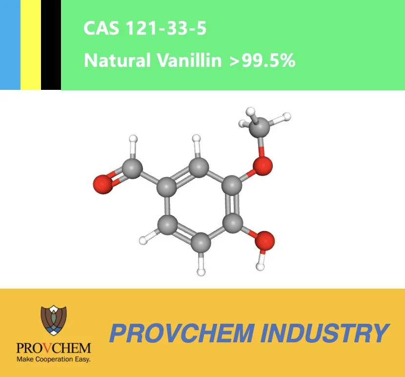 Natural Vanillin / CAS 121-33-5 for Bakery