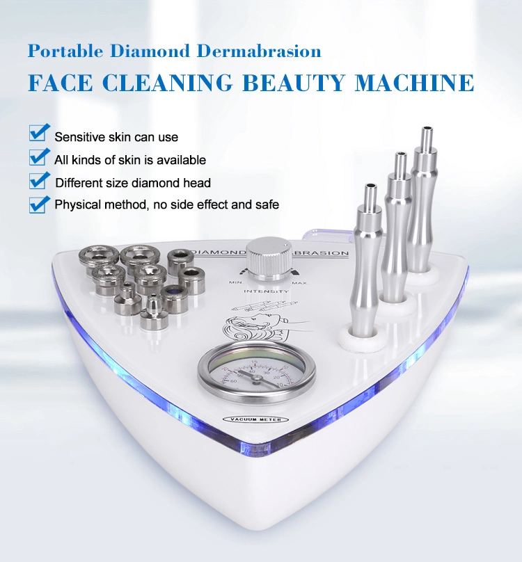 Diamant Exfoliatores durables Microdermabrasion beauté de la machine de l'équipement de Peel