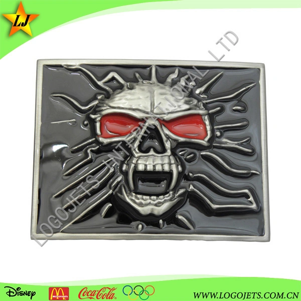 3D Hot Sale New Customized Western Style Belt Buckle for Leather with Shining Diamond