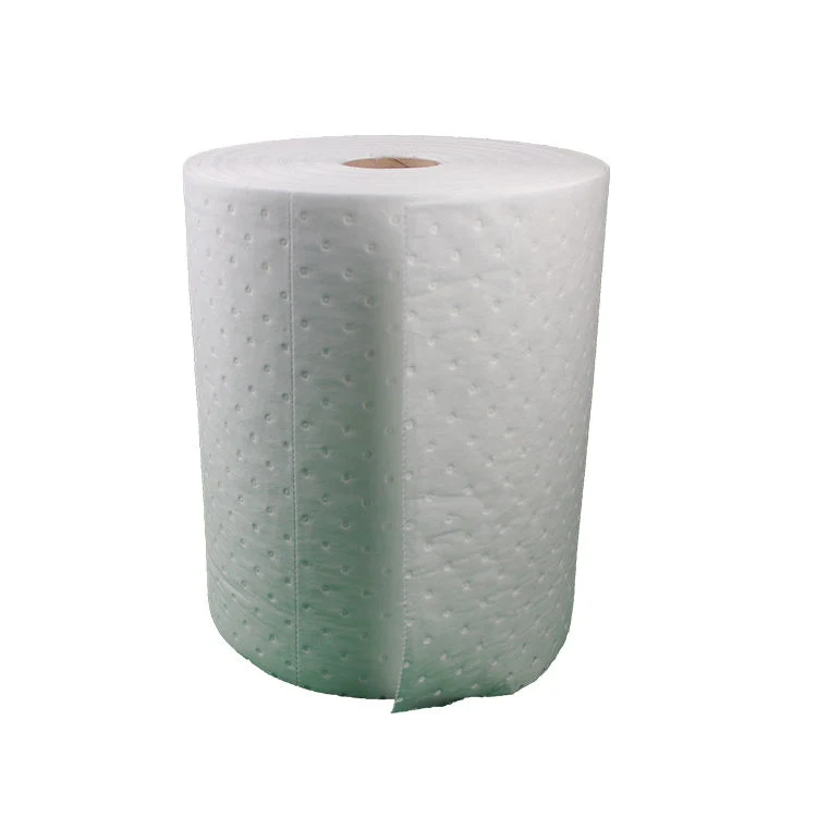 Industrial Safety Dimpled Oil Absorbent Roll for Fuel Spill Control