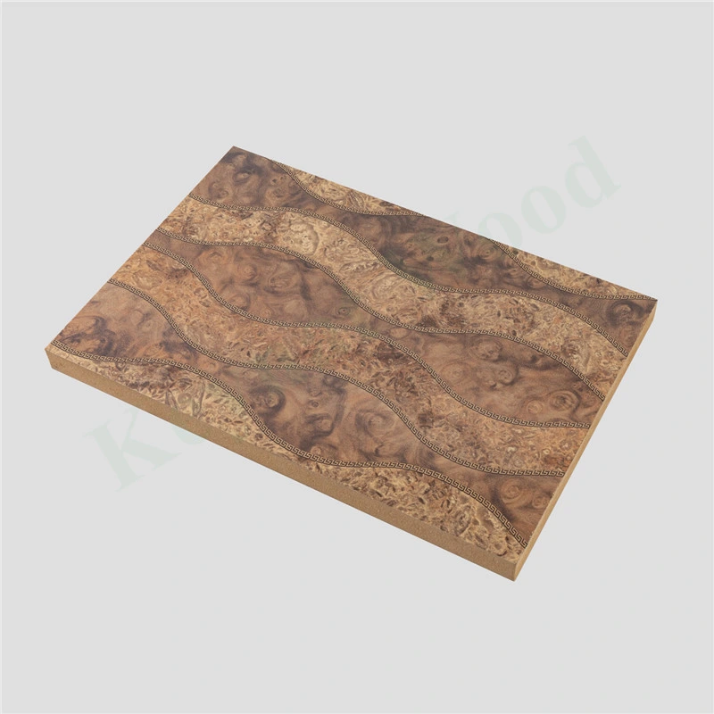 High Density Melamine Faced MDF Board for Furniture Decoration