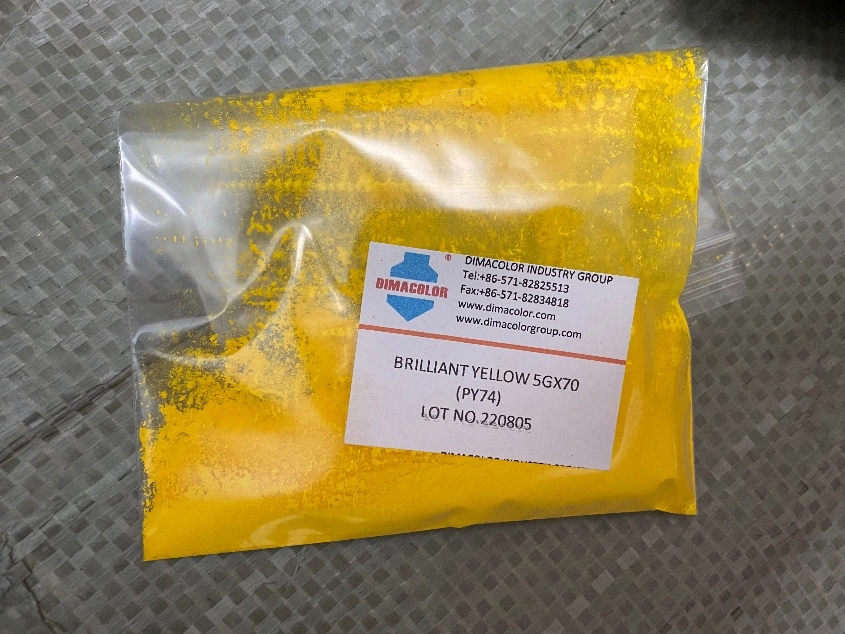 Pigment Brilliant Yellow 5gx-O 74 for Paint Coating