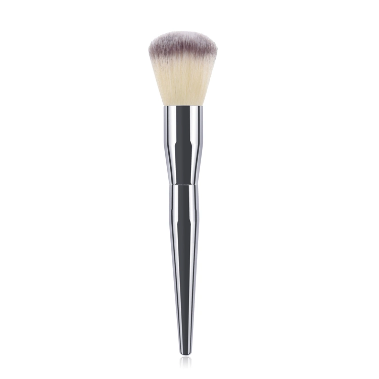 PRO Large Beauty Facial Blusher Powder Foundation Silver Handle Brushes Makeup Cosmetic Tools